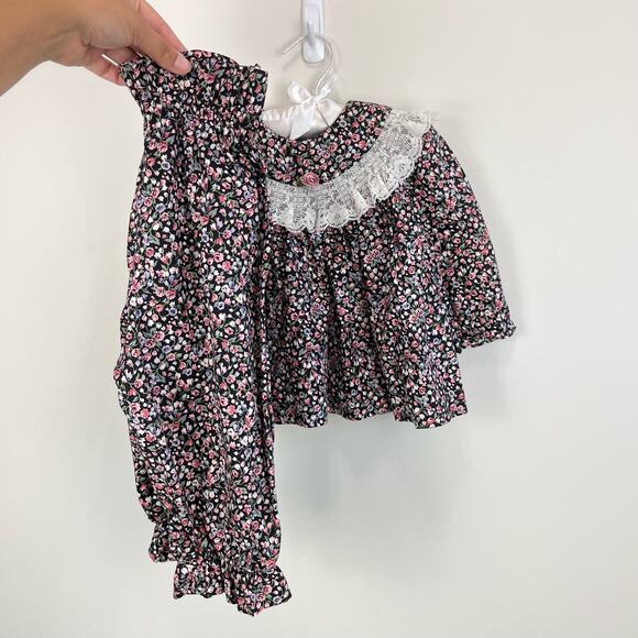 C.I. Castros & Co Floral Lace Outfit 18 Months - Picture 1 of 15